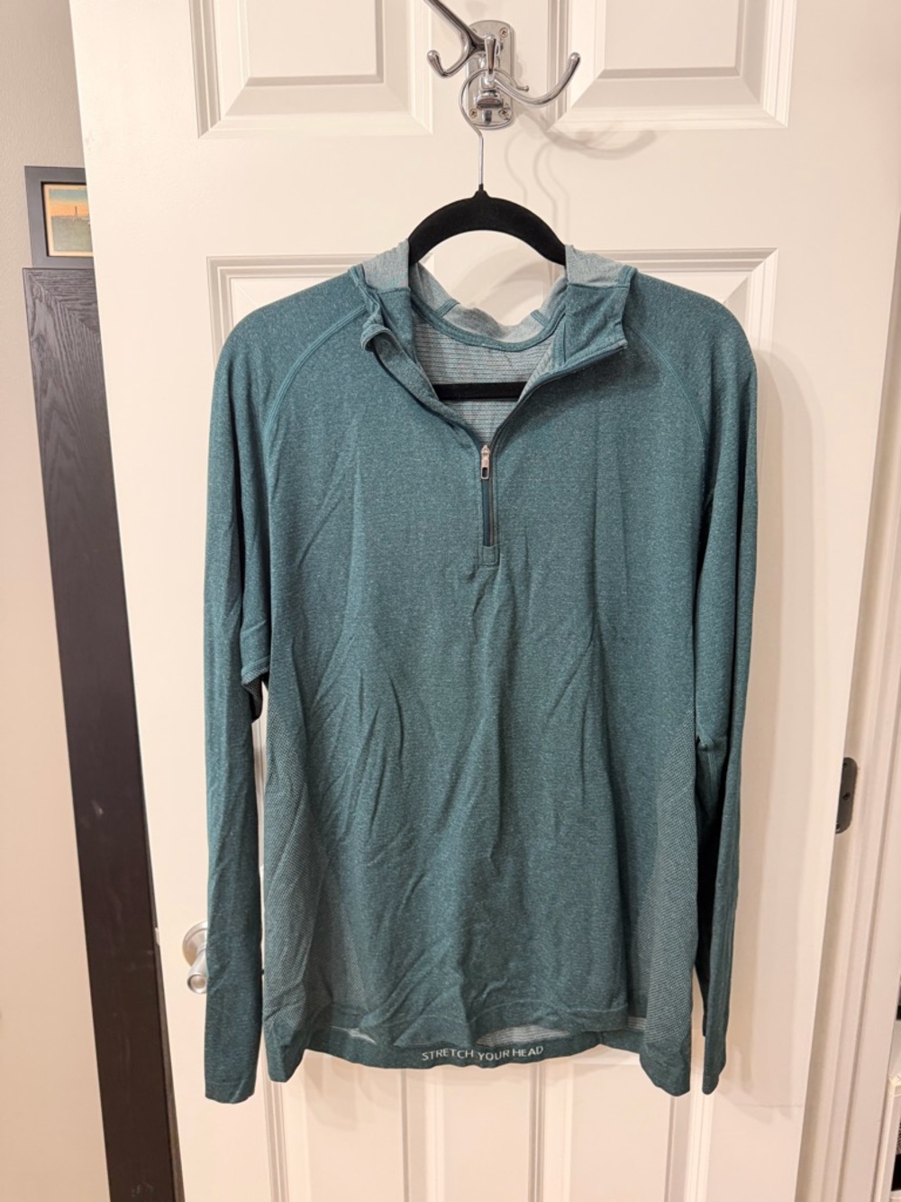 lululemon athletica Teal Half-Zip Performance Pullover